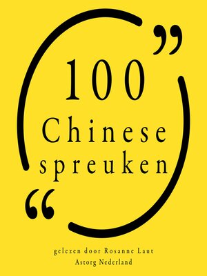 cover image of 100 Chinese Spreuken